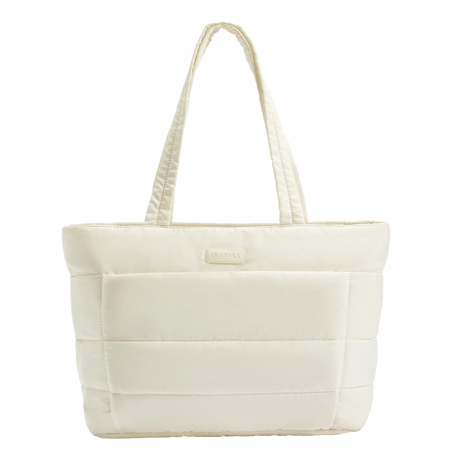 Puffer Tote Bag for Women, Large Travel Bag, Multiple Compartments for Work, Study, Gym,…