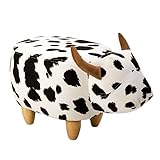 Kinderhocker Animal Stool in Tierform mit Gestell aus Kiefernholz - Daunex
