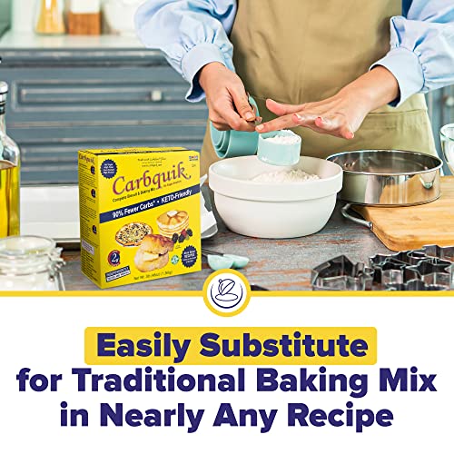 image for Carbquik Biscuit & Baking Mix (3 lb) Mix for Keto Pancakes, Biscuits, 