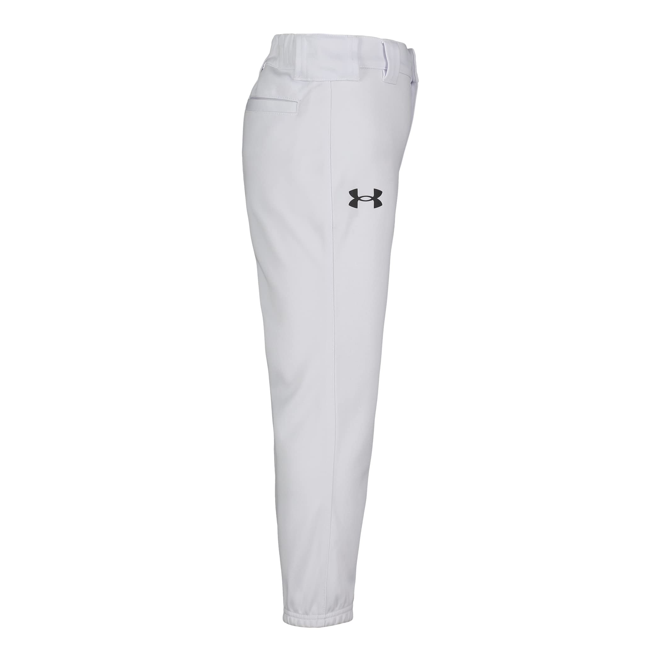 Under Armour Pantalon de Baseball pour garçon, Passants de Ceinture, Logo, Fermeture à Pression, Confortable et Durable