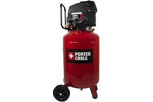 PORTER-CABLE 1.5 HP 20-Gallon Oil-Free Vertical Dolly Air Compressor