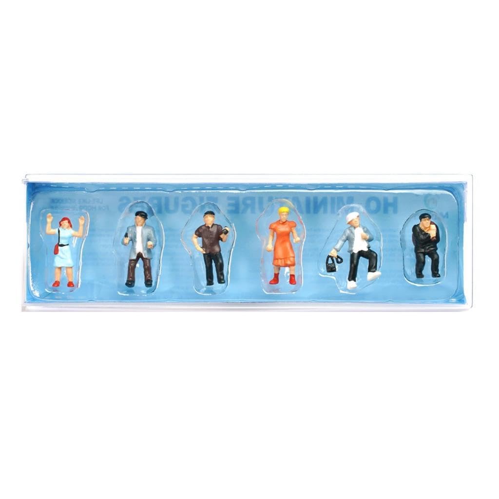 6 Pezzi Figure in 1:87, Piccole Figure per Diorami, Progetti di Costruzione,