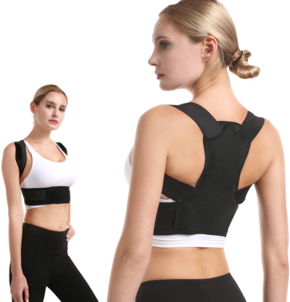 Posture Corrector for Women Bra Adjustable Soft Elastic Fabric for Correcting Posture for Relieving Waist Pain and Protecting Spine Unisex