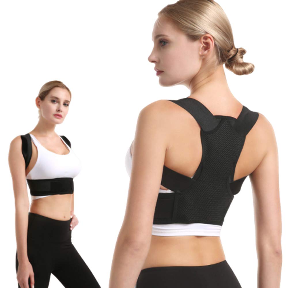 Posture Corrector for Women Bra Adjustable Soft Elastic Fabric for Correcting Posture for Relieving Waist Pain and Protecting Spine Unisex