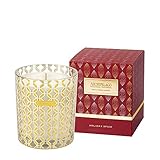 Archipelago Botanicals Holiday Spice Gift Box Candle, Ground Cinnamon Bark, Clove and Orange, Premium Wax and Double Wicks, Burns 60 Hours (10 oz)