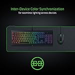 Razer Goliathus Extended Chroma Gaming Mousepad: Customizable Chroma RGB Lighting - Soft, Cloth Material - Balanced Control & Speed - Non-Slip Rubber Base - Classic Black - Image 3