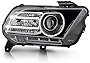 ACANII - For [HID/Xenon Model] 2013-2014 Ford Mustang OE Style Projector Headlight Headlamp Assembly RH Passenger Side