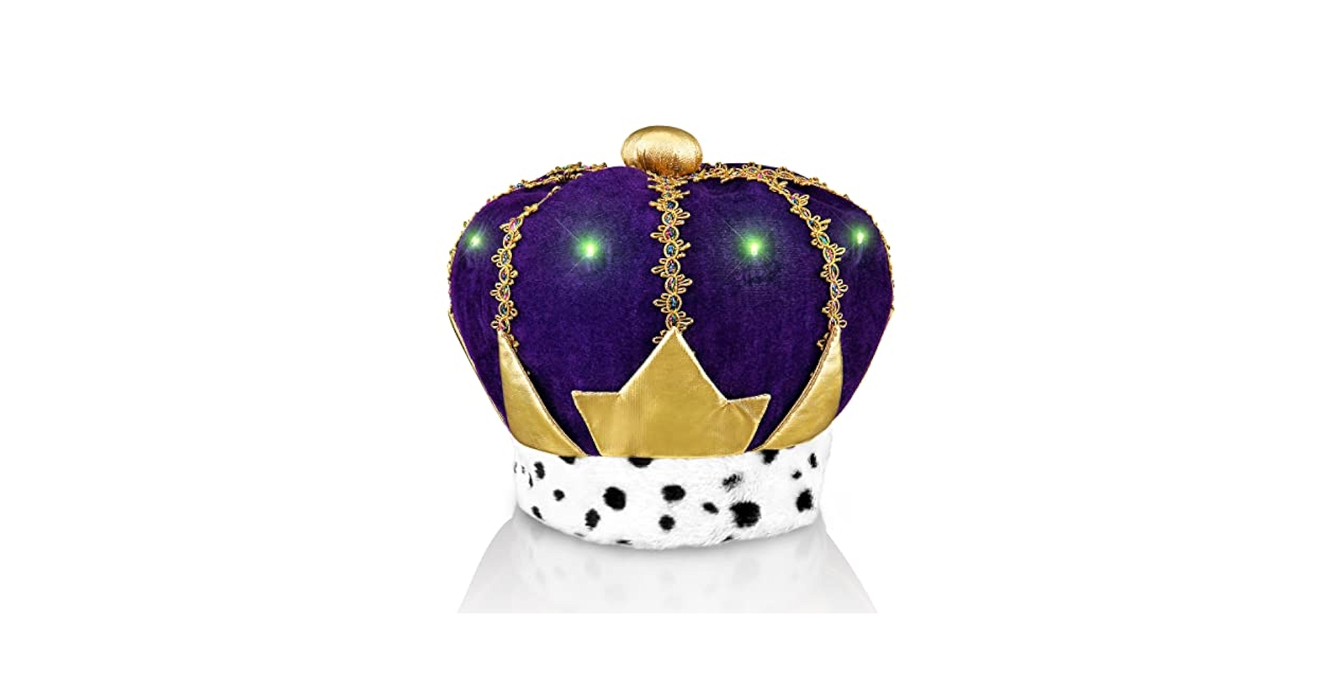 Amazon.com: FlashingBlinkyLights Light Up Mardi Gras King