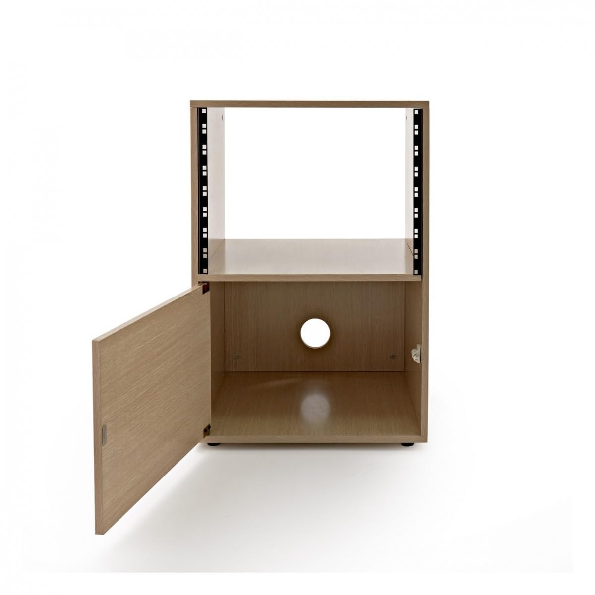 Armoire rack de studio 8U par Gear4music Wood H-76 cm L-52 cm P-47 cm