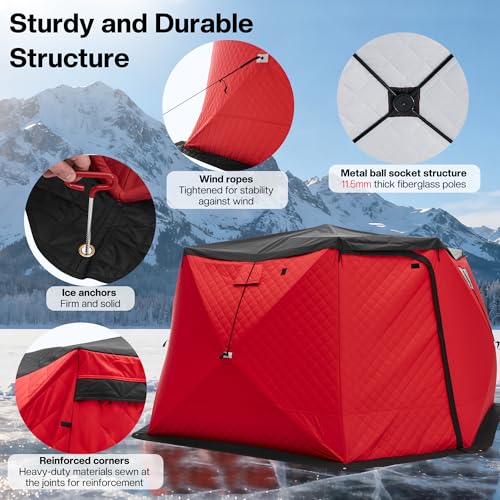 Albott 6-8 Person Ice Shanty