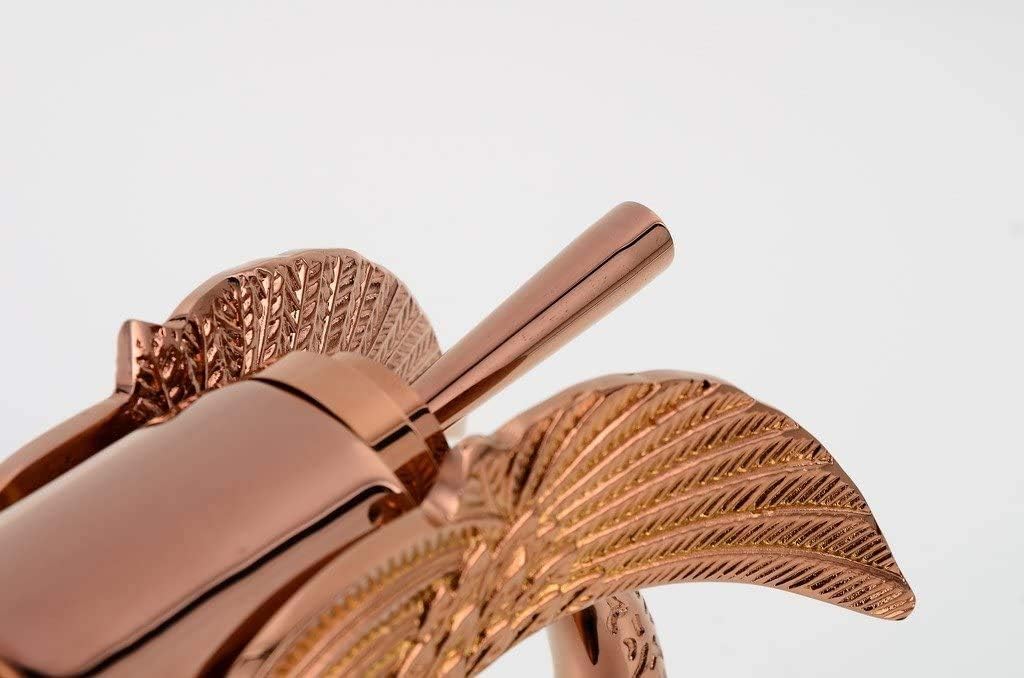 Bathroom Sink Faucet Swan Antique Copper Single Handle One Hole Vanity Faucets Bath Lavatory Deck Mount Commercial