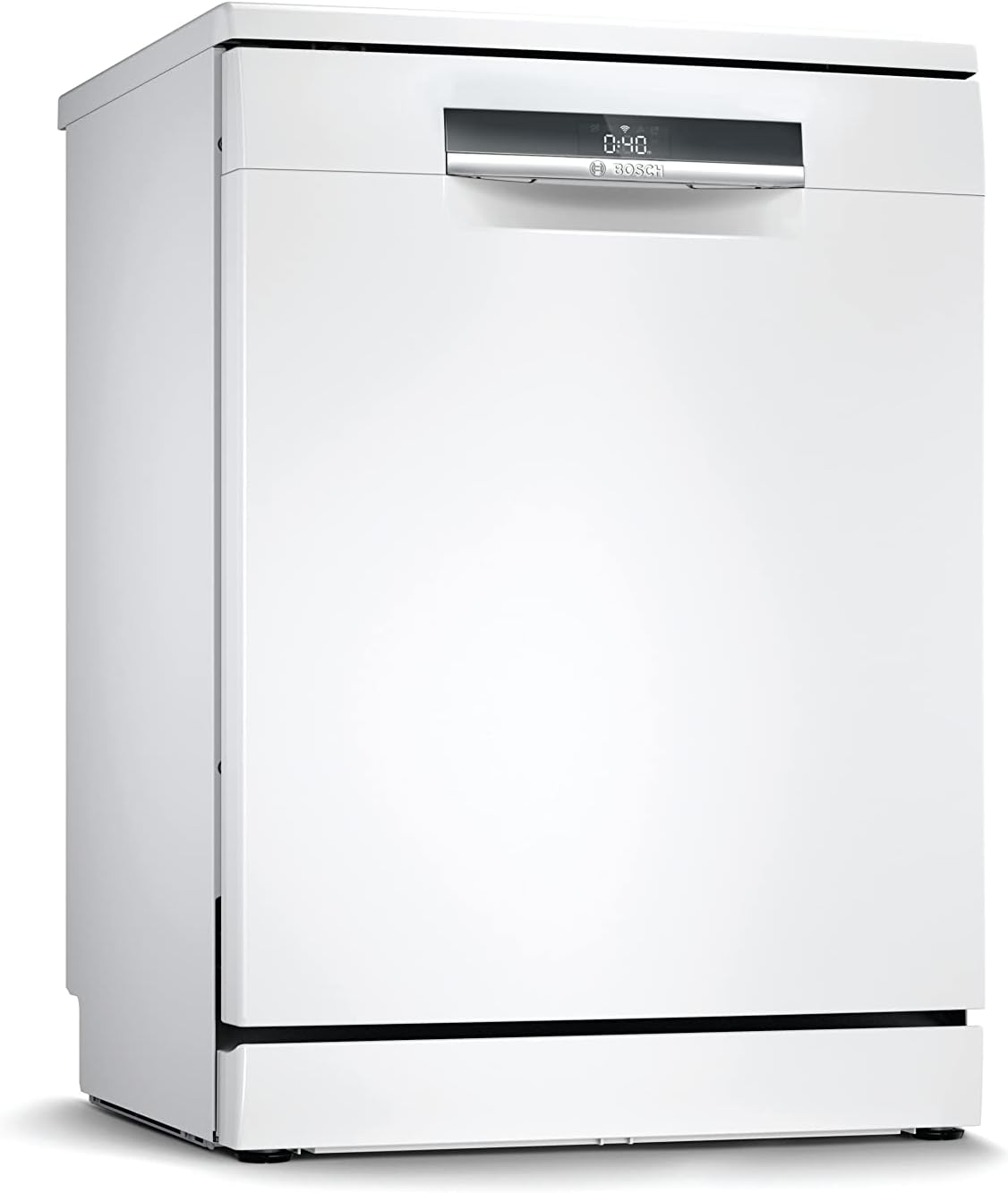 Bosch Home & Kitchen Appliances Bosch SMS6EDW02G Dishwasher, HomeConnect, EfficientDry, Extra Clean Zone, Favourite Function, 60 cm, White, Serie 6, Freestanding [Energy Class C]