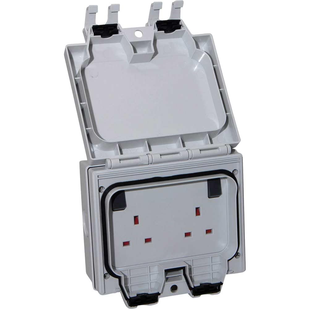 Jms Smj Smje613db - Ip66 Twin 13 Amp Socket