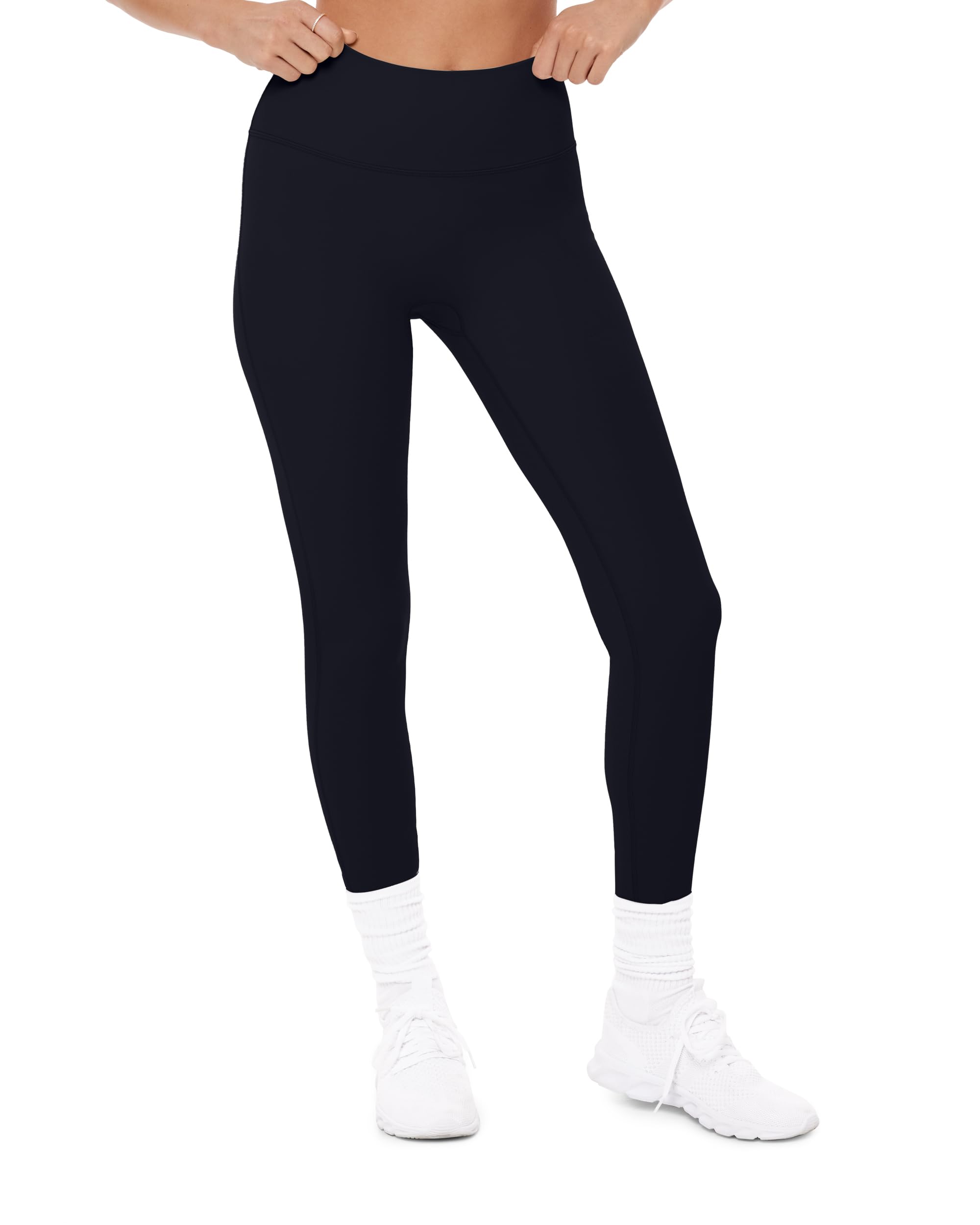 Sponsored Ad - Buttery Soft Workout Leggings for Women - High Waisted No Front Seam Gym Leggings Yoga Pants - FlexFlow