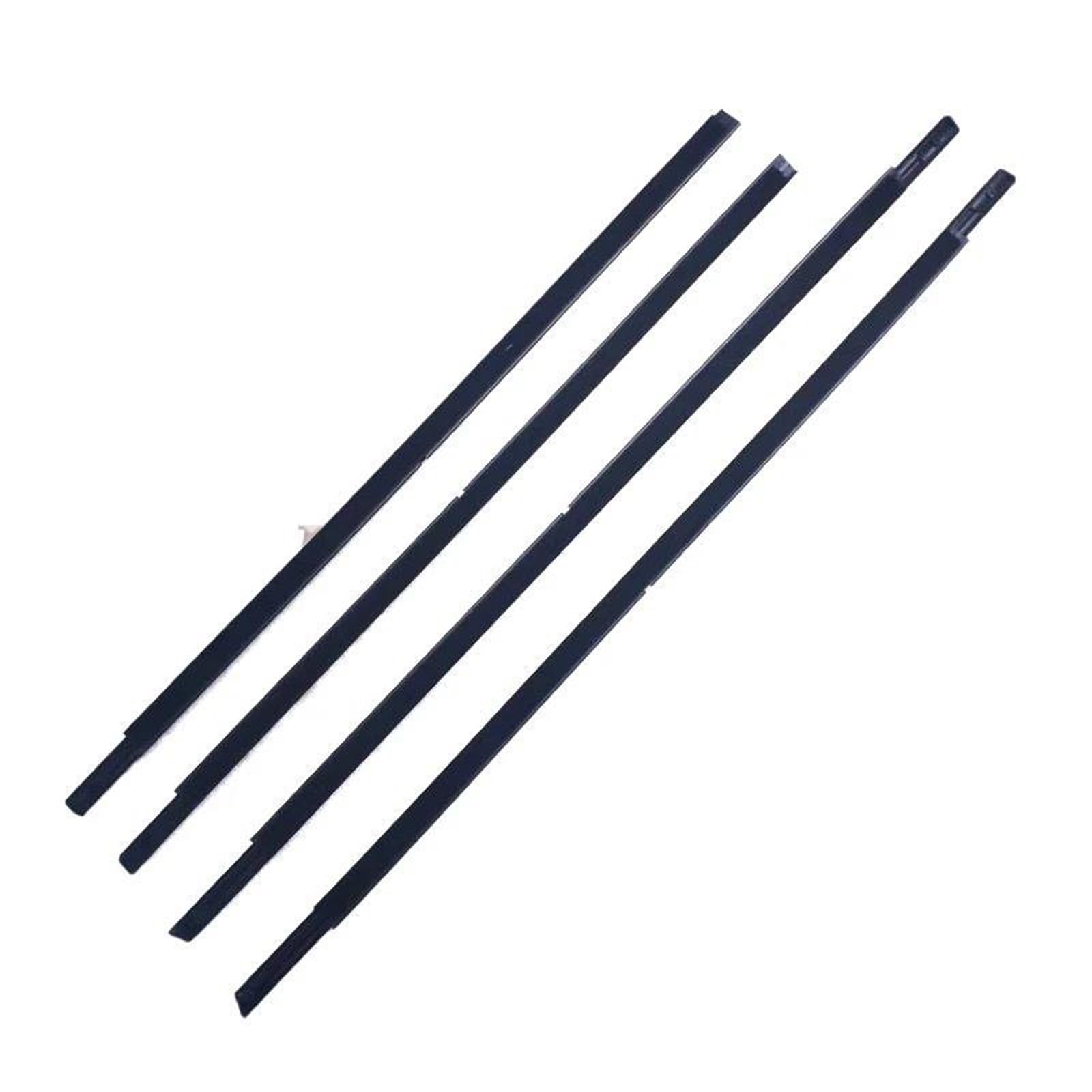for Mitsubishi for Grandis Black Car Side Window Rubber Weatherstrip Seal Belt Trim Wiper ATGCBCAUF