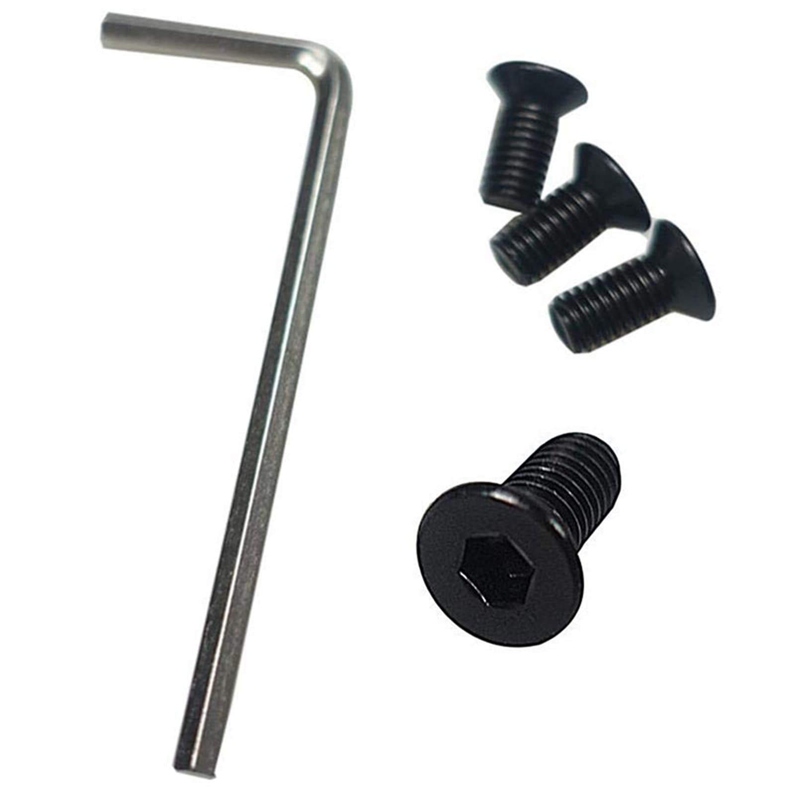 YYDStes Forehead Head Faucet Screw with Hex Handle Fit for Xiaomi Fit for M365 Electric Scooter Screw Hex Head Allen Screw Set Fit for Xiaomi Fit for M365 Parts, Black