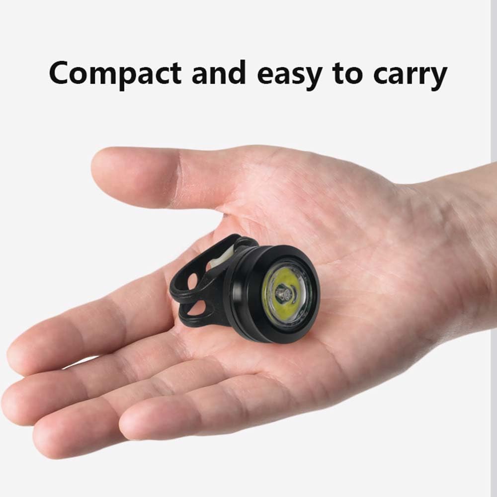 Luces para Bicicleta con Carga USB, Luces traseras, Luces LED para Bicicleta de montaña, Luces de Advertencia para Correr de Noche, Accesorios de Ciclismo