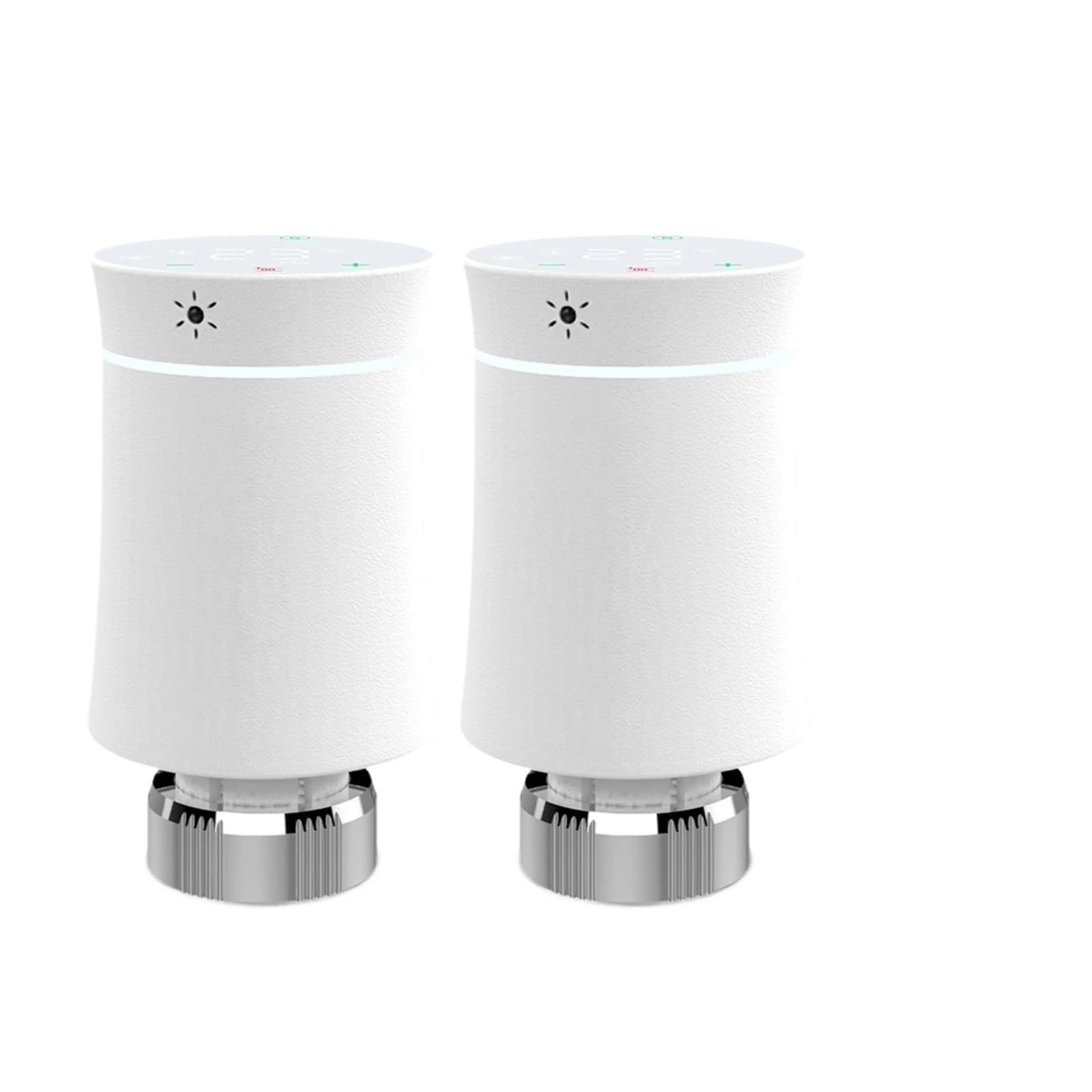 ZigBee 3.0 TRV Heizkörperstellventil, Tuya Smart Programmierbarer Thermostat, Temperatur- Und Sprachsteuerung Automatische Regelung(Option 2)