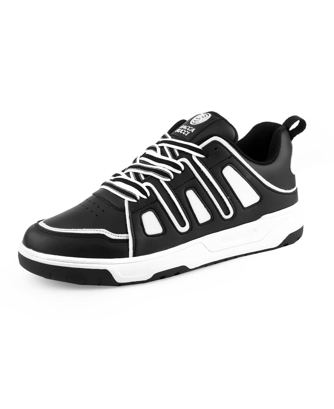 Men Lace Up Low Top Trainers-image-19