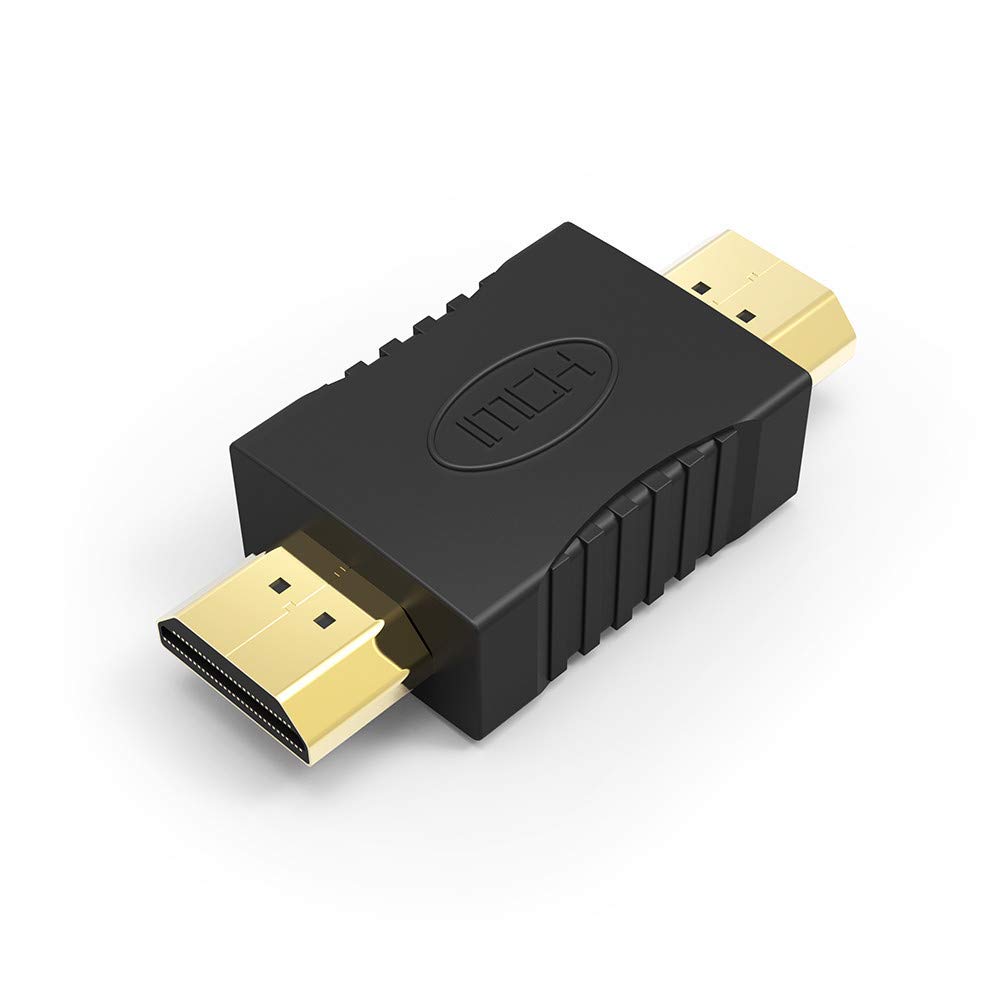 Eatech HDMI Male to Male HDMI Gold Plated Coupler Connectors Extender Adapter Converter for HDTV Laptop Computer PC Projector (Black) (Option 1) (B07Q3X84HK) Amazon Price History, Amazon Price Tracker