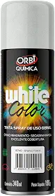Tinta Spray 340ml Uso Geral Diversas Cores Automotivo (Branco Fosco)