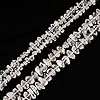 JM Design 6-9x12-15mm Natural Clear Herkimer Diamond Quartz Beads 15.5" Strand for Jewelry Making Craft #2