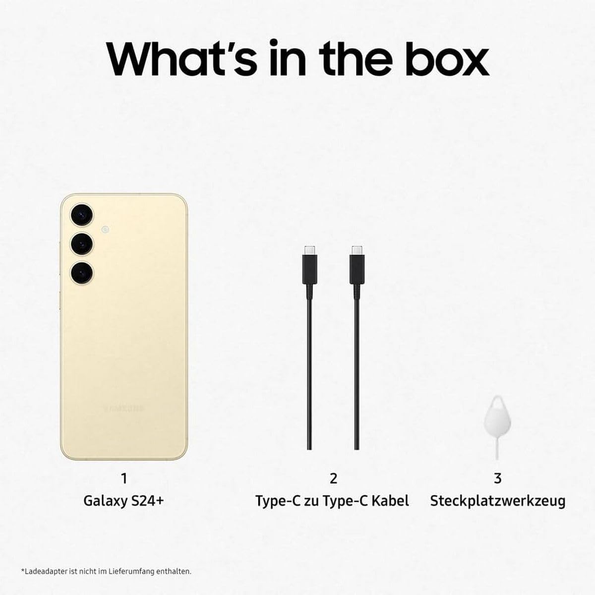 Samsung GALAXY S24 + 12/256 Amber Yellow