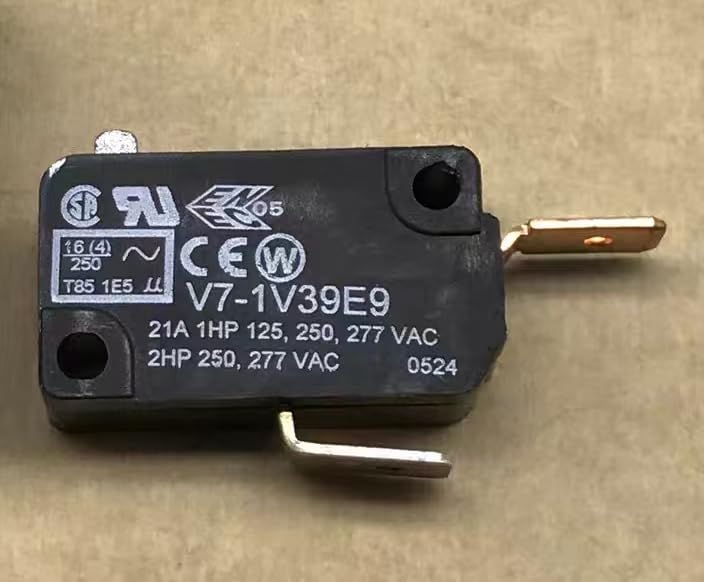 Micro interrupteur haute intensité 21 A compatible Honeywell V7-1V39E9 piston axial
