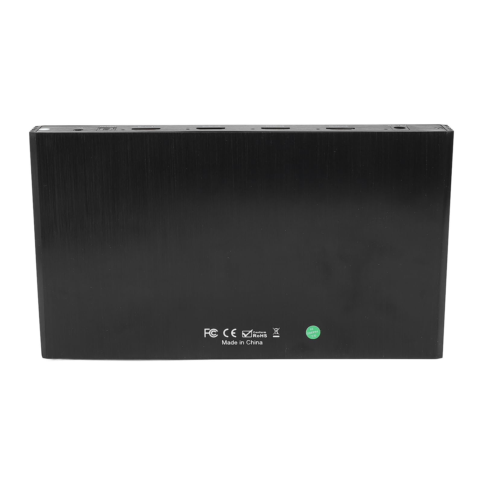Conmutador Multivisor HDMI 4K 4x1, Conmutador Multivisor Cuádruple HDMI sin Interrupciones 1 en 4 Salidas con Control Remoto IR, Compatible con 4K 60 Hz para Cámaras de