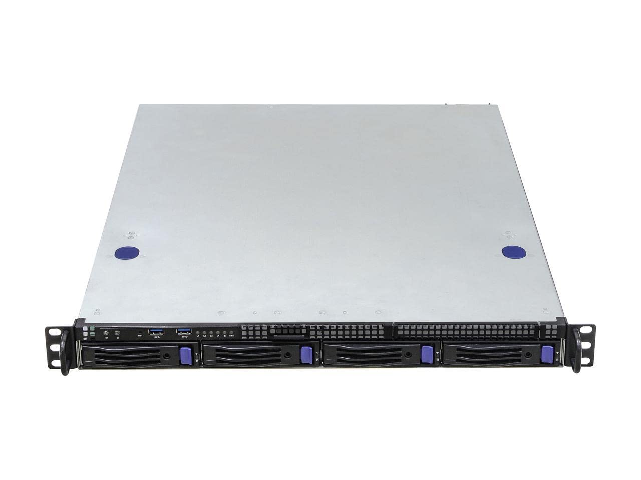 Asrock Rack 1U4LW-X570 RPSU 1U Rackmount Server Barebone 4 Alloggiamenti Singolo Socket AM4 PGA 1331 AMD Ryzen 5000 Series