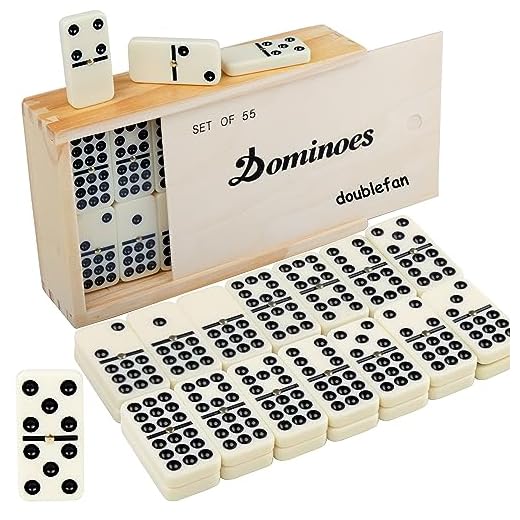 Doublefan Classic Dominoes Set