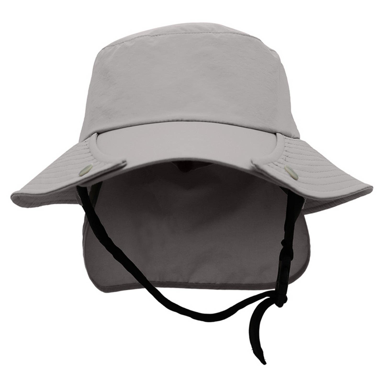 MOGSA Sombrero de pescador para hombre, sombrero de surf en ala transpirable, sombrilla, playa, sombrero fresco a prueba de viento