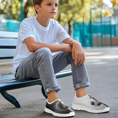 Kids Shoes for Boys School Sneakers Breathable Mesh Athletic Casual Shoes for Little Kid/Big Kid4