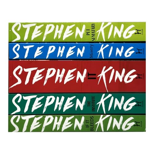 Image of Stephen King Classic Collection 5-Book Box Set - If It Bleeds, The Institute, IT, Misery, Pet Sematary