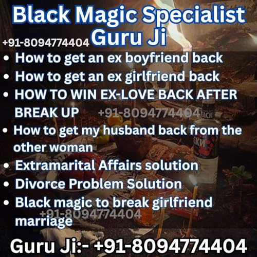 Page de couverture de +91&ndash;8O947744O4 Black magic Love Vashikaran Specialist Baba ji in Bangalore