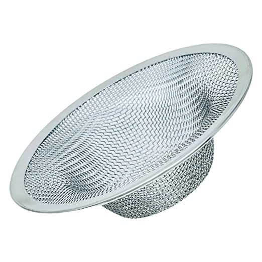 Magic Providers Stainless Steel Sink Strainer sieves | Kitchen Drain Strainer | Basin Basket Filter Stopper Drainer | Deep Net Jali (11 cm) - Pack of 1