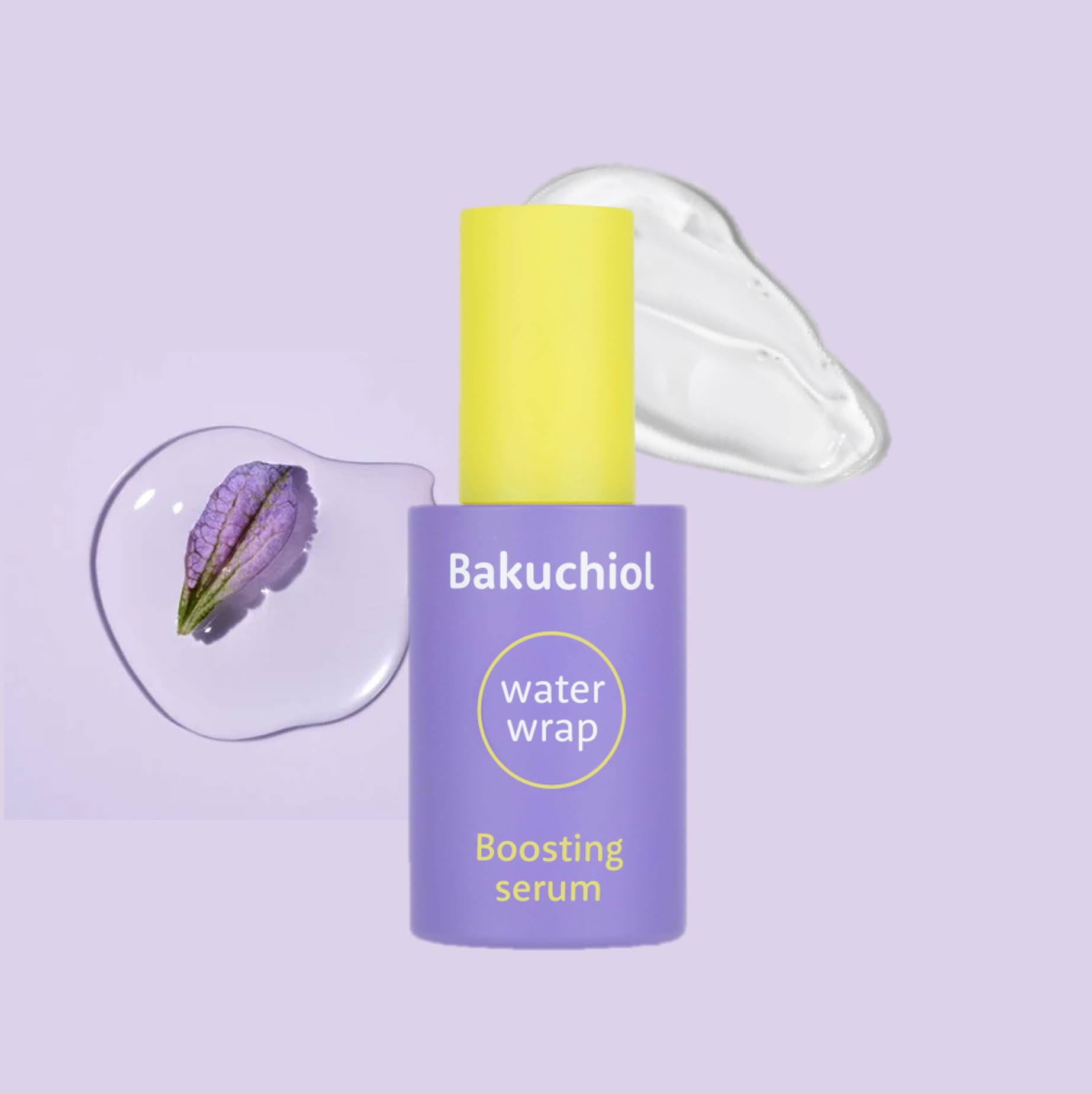 CharmzoneBakuchiol WaterWrap Boosting Serum –99% Pure Bakuchiol Alternative to Retinol, 8 Layer Hyaluronic Acid Soothing Centella Asiatica Anti Aging 1.52 fl.Oz / 45ml