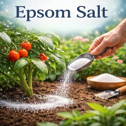 Image of Indian Gardens - Epsom Salt Fertilizer For Plants | Epsom for plants | Magnesium sulfate fertilizer (1 Kg)
