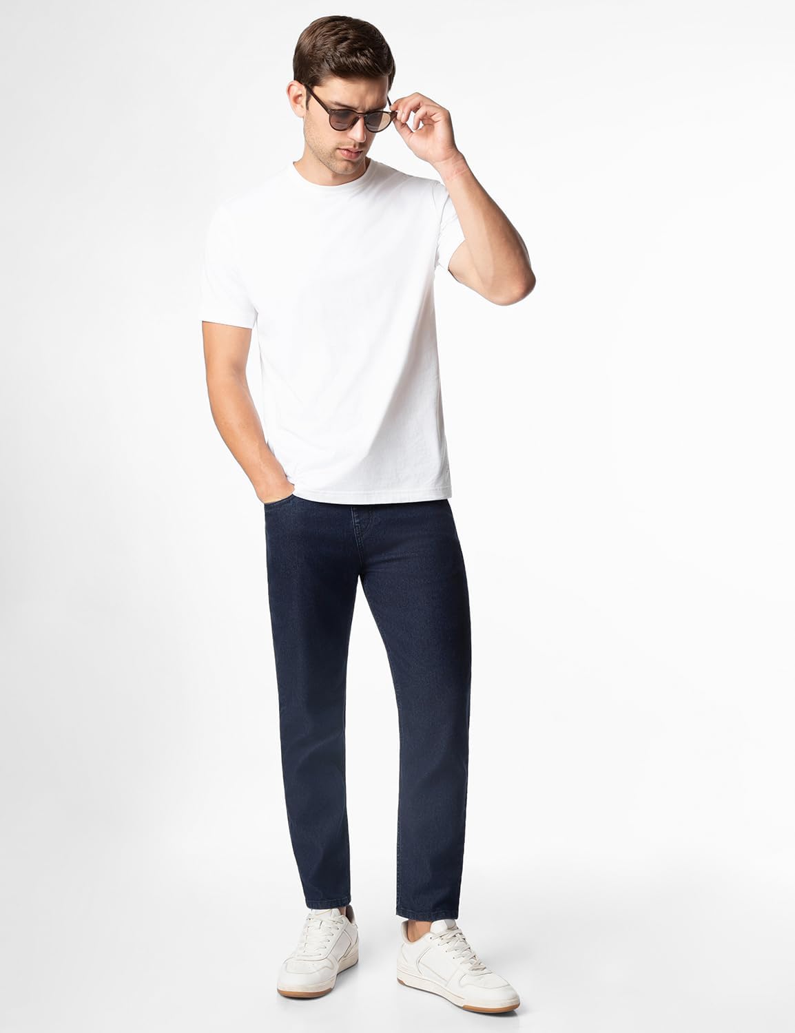 Men's Relaxed Jeans (INKSS23MJN-005_Indigo-Deep Neptune