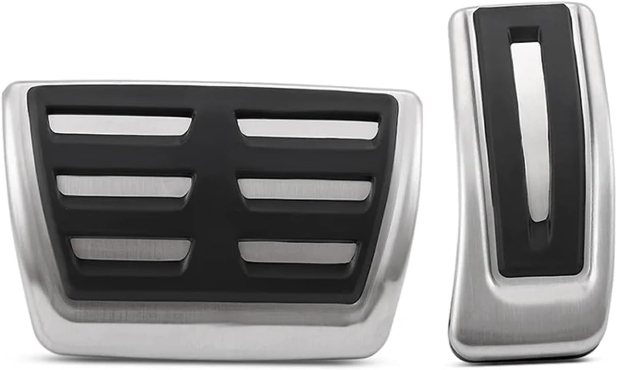 Compatible With Audi A6 C6 Acessories C7 C8 2004~2022 2021 AT MT Car Non-slip Foot Pedal Brake Clutch Pedal Non Slip Pads Covers Acessories(WHITE)