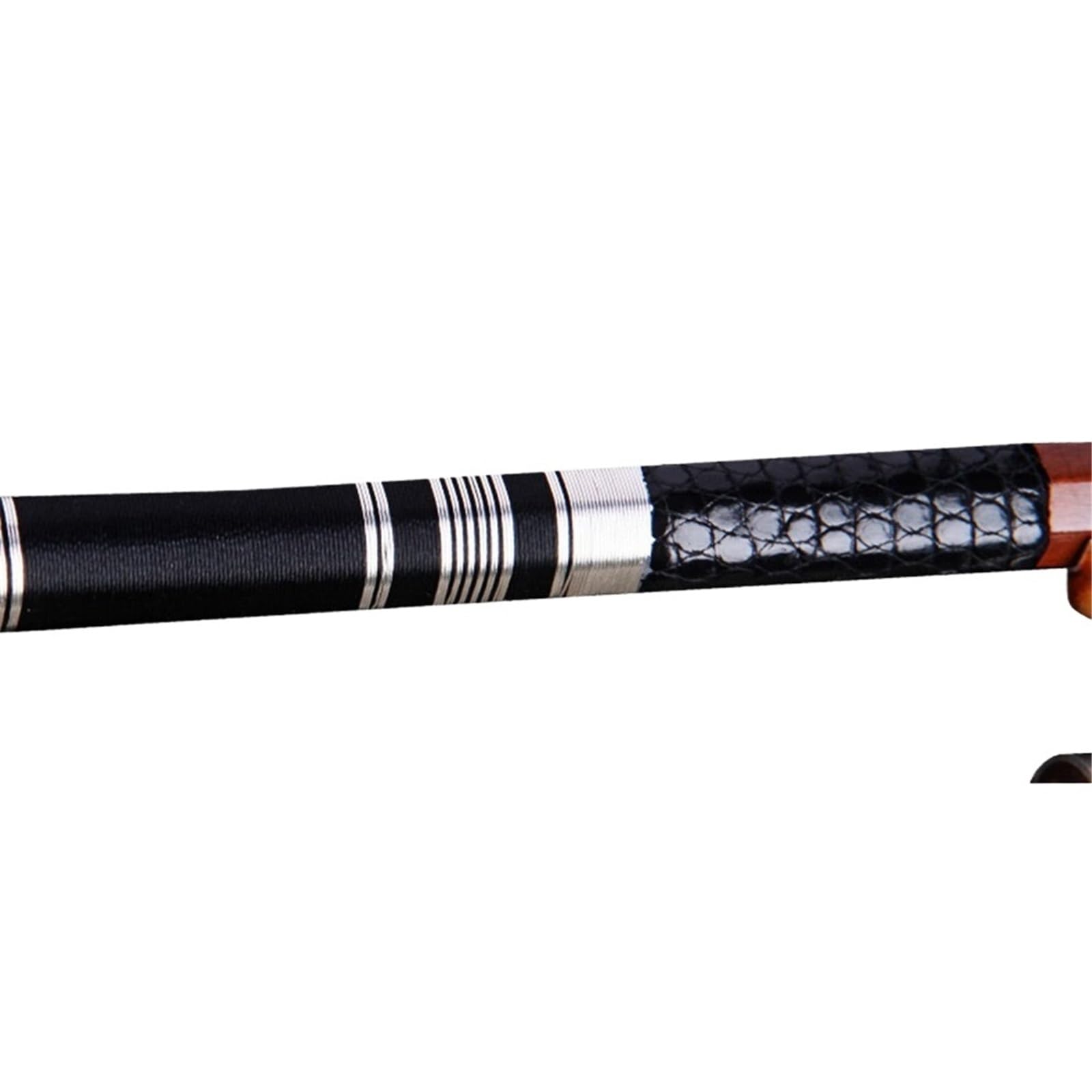 Archet De Violon Pour Pratique Archet De Violon Professionnel En Hématite Argentée 4/4 Accessoires(2)