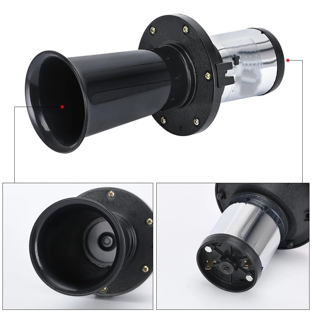 Amplificatore Altoparlanti Altoparlante Per Auto Antico 12V Modello Classico Vintage T Style School Chrome 110DB Moto