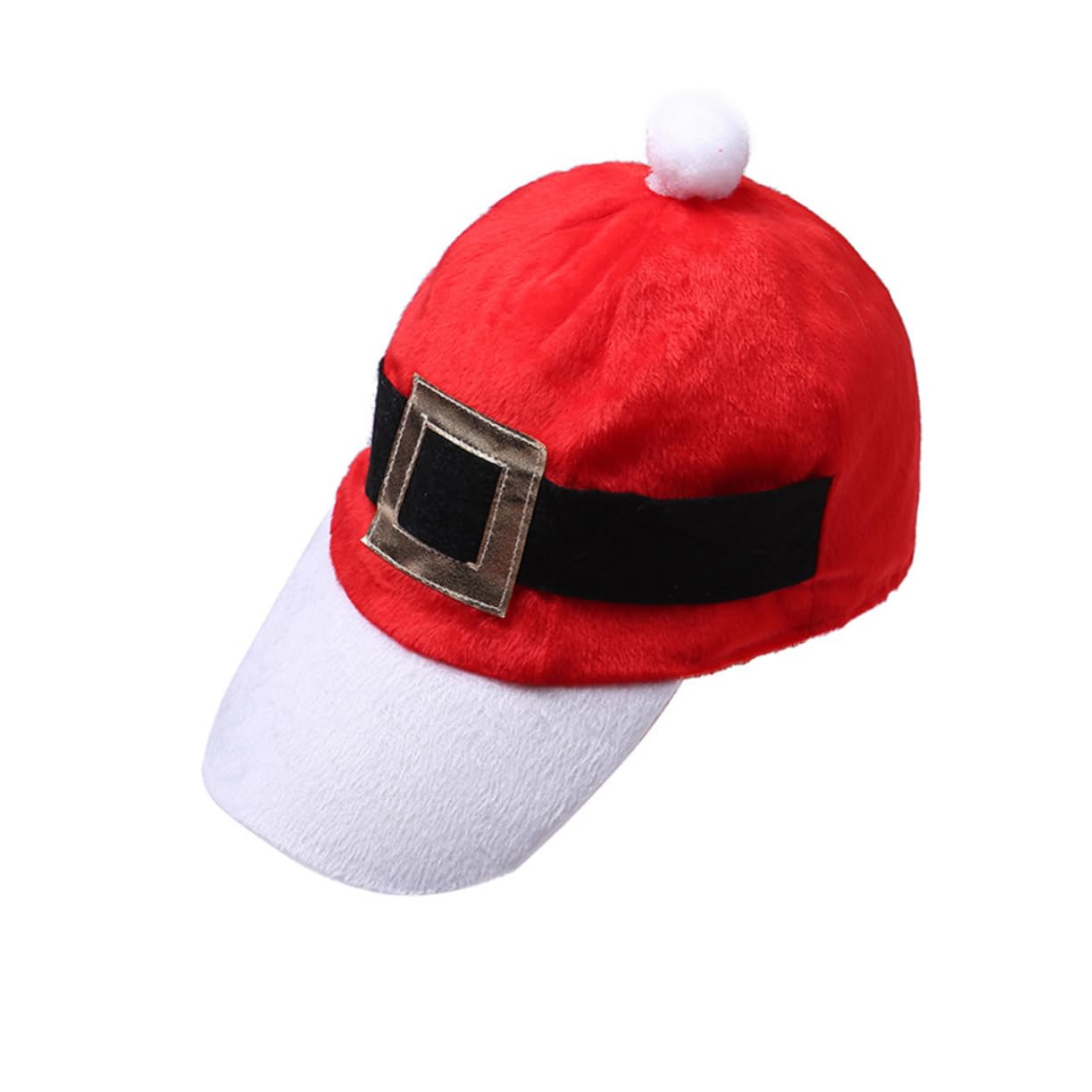 PACKOVE Weihnachtsgürtelmütze Cosplay Kostümzubehör Catering Kochmütze Weihnachts Party Hut für Erwachsene Männer Frauen Lustige Kugelkappe Festliche Mütze für Weihnachtsfeiern und Festival Partys