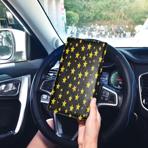 Organizador para carro de cuero miniatura 7