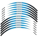 Características: esta pegatina para ruedas tiene una variedad de colores para que elijas (rojo, naranja, azul, amarillo, blanco, multicolor), puedes combinar tu coche con tu color favorito y hacer tu propio coche para que se vea diferente.