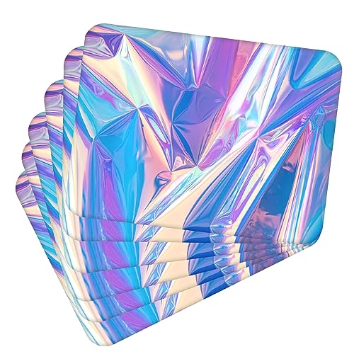 VELORA H&L Platzsets Kork - Tischsets 30 x 40 cm, Abwaschbar, rutschfest und Hitzebeständig bis 100°C, Dekorative Tischunterlagen für Küche und Esszimmer
