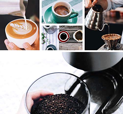 ZOUSHUAIDEDIAN Elektrische Kaffeemühle mit 39 Schleifeinstellungen, Einstellbarer Kaffeebohnenschleifer for Espresso… – Bild 3