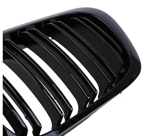 EU AUTOPARTS LTD FRONT KIDNEY GRILLE GRILL COMPATIBLE FOR BMW 3 SERIES E46 SEDAN 4 DOOR PRE FACELIFT GLOSS - Image 6
