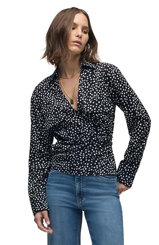 Chemise à manches longues de qualité supérieure style wrap shirt Hudson