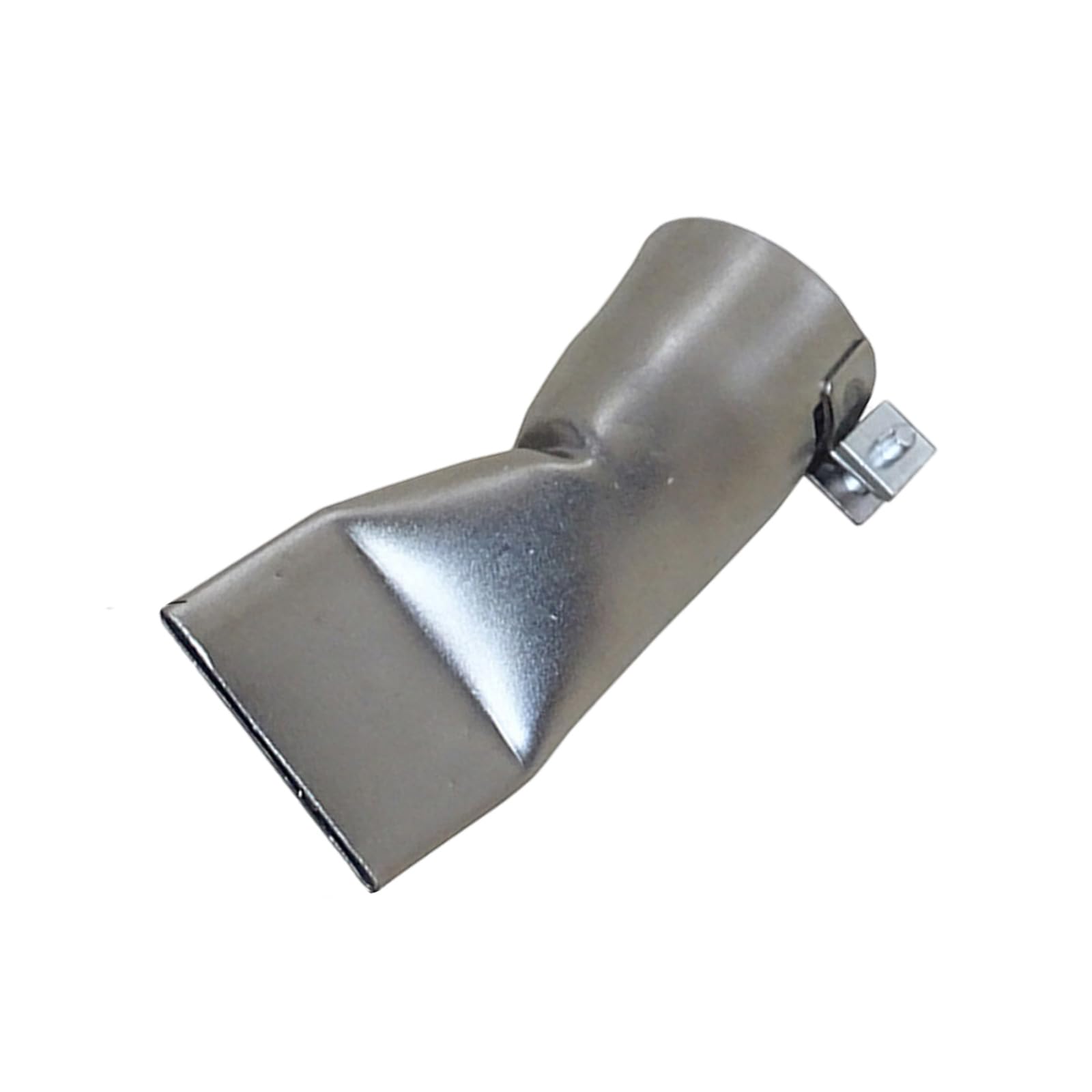 Kaeltsyn 40Mm Resistant Stainless Steel Flat Nozzle For Hot Air Delivers Consistent Heat For Electronic Component Repair Rustproof Steel Welding Tip